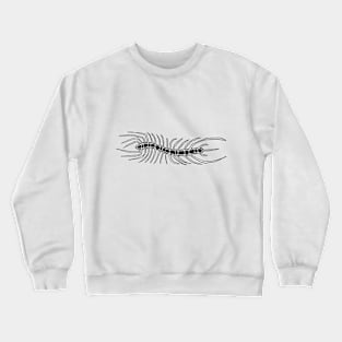 Centipede #1 Insect Horror Scary Tattoo Ink Crewneck Sweatshirt